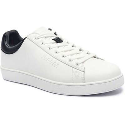 Guess Skórzane sneakersy NOLA biały 41 Guess Skórzane sneakersy NOLA biały 41