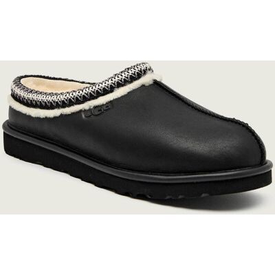 UGG Skórzane mule M TASMAN Noir z dodatkiem wełny czarny 42 UGG Skórzane mule M TASMAN Noir z dodatkiem wełny czarny 42