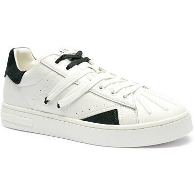 Giorgio Armani Exchange Skórzane sneakersy biały 41 Giorgio Armani Exchange Skórzane sneakersy biały 41