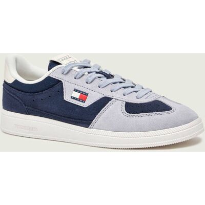 Tommy Jeans Sneakersy THE GREENWICH EDGE zamsz niebieski 44 Tommy Jeans Sneakersy THE GREENWICH EDGE zamsz niebieski 44
