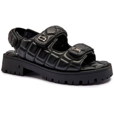 Marc Jacobs Skórzane sandały SUNNY czarny 41 Marc Jacobs Skórzane sandały SUNNY czarny 41