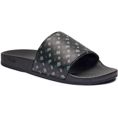 Boss BLACK Klapki Bay it granatowy 40 Boss BLACK Klapki Bay it granatowy 40
