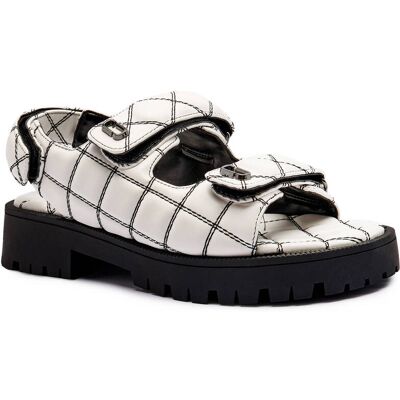 Marc Jacobs Skórzane sandały SUNNY biały 38 Marc Jacobs Skórzane sandały SUNNY biały 38