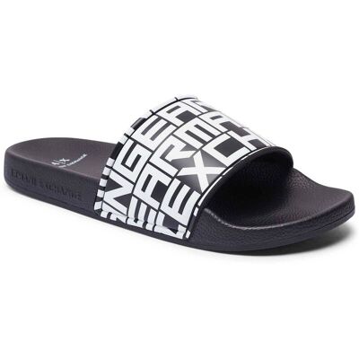 Giorgio Armani Exchange Klapki czarny 43 Giorgio Armani Exchange Klapki czarny 43