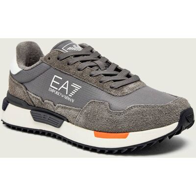 EA7 Sneakersy zamsz szary 44 EA7 Sneakersy zamsz szary 44