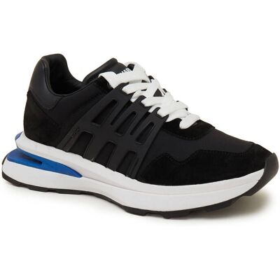 Dsquared2 Skórzane sneakersy czarny 40 Dsquared2 Skórzane sneakersy czarny 40