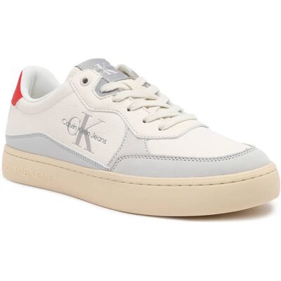 Calvin Klein Jeans Skórzane sneakersy CLASSIC CUPSOLE LOW LTH ML FAD beżowy 41 Calvin Klein Jeans Skórzane sneakersy CLASSIC CUPSOLE LOW LTH ML FAD beżowy 41