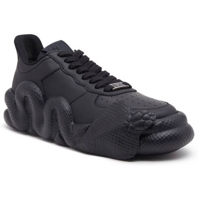 Giuseppe Zanotti Skórzane sneakersy B COBRA czarny 40 Giuseppe Zanotti Skórzane sneakersy B COBRA czarny 40