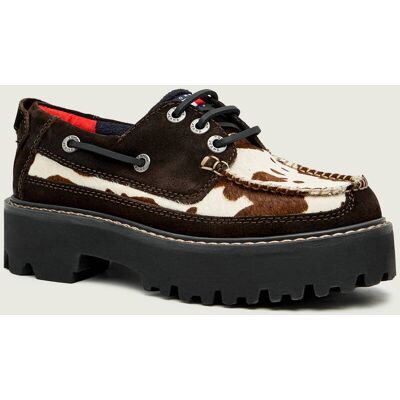 Tommy Jeans Skórzane loafersy ARCHIVE ''''01 zamsz brązowy 41 Tommy Jeans Skórzane loafersy ARCHIVE ''''01 zamsz brązowy 41