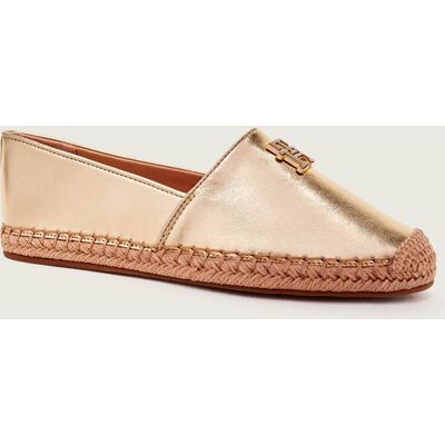 Tommy Hilfiger Skórzane espadryle złoty 38 Tommy Hilfiger Skórzane espadryle złoty 38