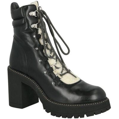 Pinko Skórzane botki SALES czarny 40 Pinko Skórzane botki SALES czarny 40