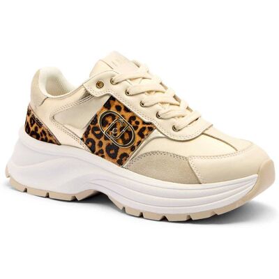 Liu Jo Sneakersy EVA 02 zamsz beżowy 38 Liu Jo Sneakersy EVA 02 zamsz beżowy 38