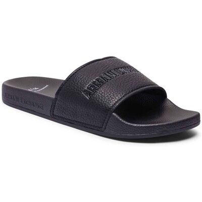 Giorgio Armani Exchange Klapki czarny 40 Giorgio Armani Exchange Klapki czarny 40