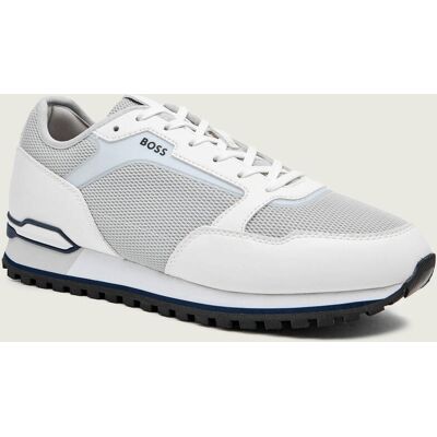 Boss BLACK Sneakersy Parkour-L_Runn_methn biały 44 Boss BLACK Sneakersy Parkour-L_Runn_methn biały 44