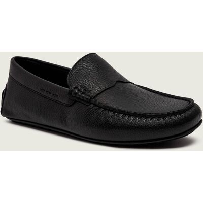 Boss BLACK Skórzane mokasyny Noel_Mocc_grpe czarny 45 Boss BLACK Skórzane mokasyny Noel_Mocc_grpe czarny 45