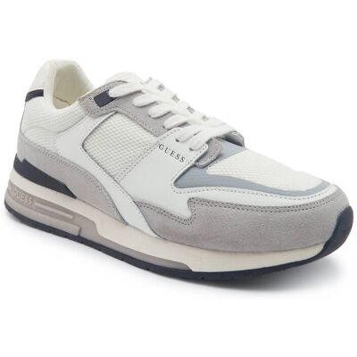 Guess Sneakersy ENNA z dodatkiem skóry szary 41 Guess Sneakersy ENNA z dodatkiem skóry szary 41
