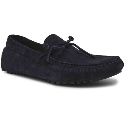 Boss BLACK Mokasyny Driver_Mocc_sdbk zamsz granatowy 41 Boss BLACK Mokasyny Driver_Mocc_sdbk zamsz granatowy 41