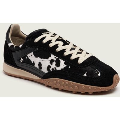 HOFF Skórzane sneakersy Bridge Mkii zamsz czarny 45 HOFF Skórzane sneakersy Bridge Mkii zamsz czarny 45