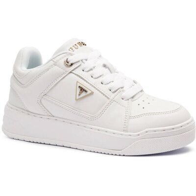 Guess Sneakersy DELOVE biały 39 Guess Sneakersy DELOVE biały 39