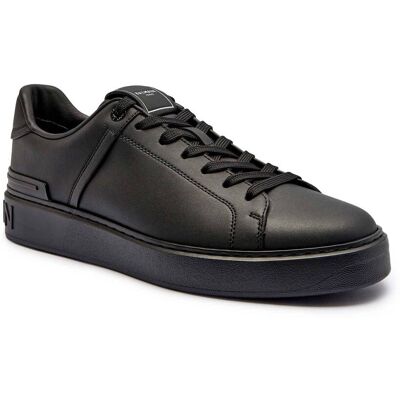 Balmain Skórzane sneakersy czarny 43 Balmain Skórzane sneakersy czarny 43