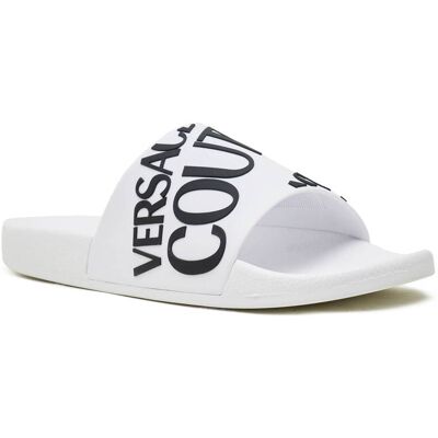 Versace Jeans Couture Klapki biały 41 Versace Jeans Couture Klapki biały 41