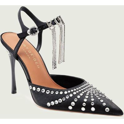 Kurt Geiger Szpilki KURT CRYSTAL czarny 36 Kurt Geiger Szpilki KURT CRYSTAL czarny 36