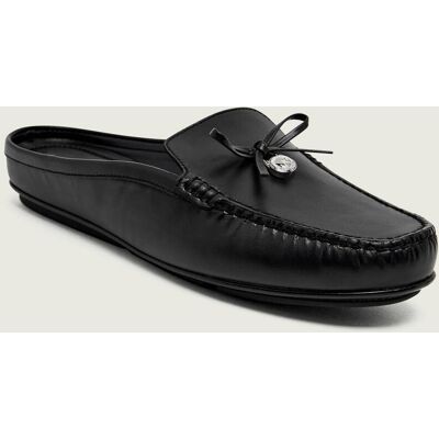Michael Kors Skórzane mule GRETA czarny 38 Michael Kors Skórzane mule GRETA czarny 38