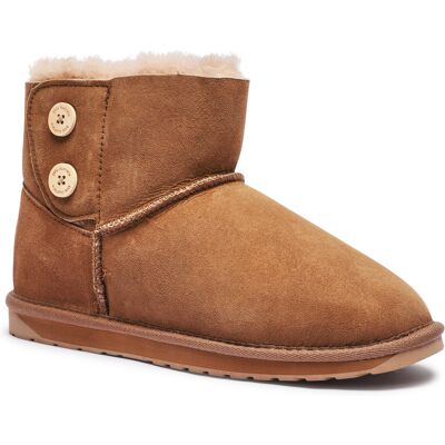 Emu Australia Śniegowce Piction shearling zamsz brązowy 36 Emu Australia Śniegowce Piction shearling zamsz brązowy 36
