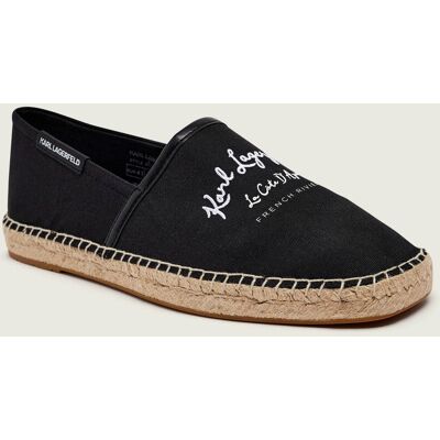 Karl Lagerfeld Espadryle KAMINO czarny 41 Karl Lagerfeld Espadryle KAMINO czarny 41