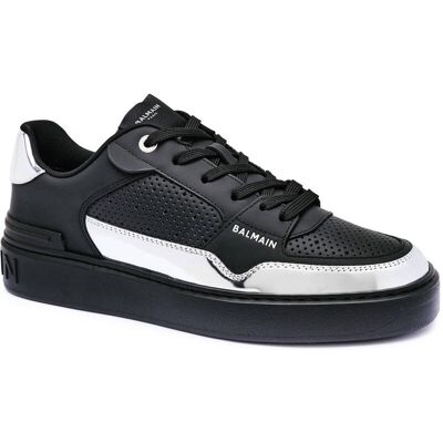 Balmain Skórzane sneakersy B-COURT FLIP czarny 42 Balmain Skórzane sneakersy B-COURT FLIP czarny 42