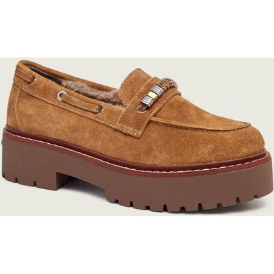 Pinko Loafersy Margaret 2 zamsz brązowy 37 Pinko Loafersy Margaret 2 zamsz brązowy 37