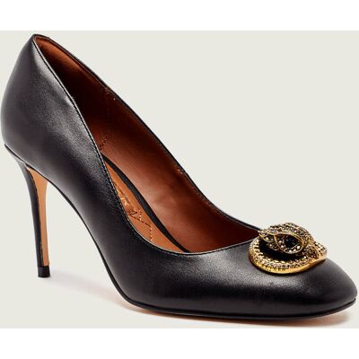 Kurt Geiger Skórzane szpilki CHELSEA czarny 38 Kurt Geiger Skórzane szpilki CHELSEA czarny 38
