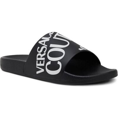 Versace Jeans Couture Klapki czarny 39 Versace Jeans Couture Klapki czarny 39