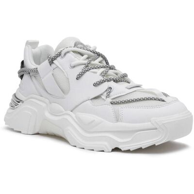 Plein Sport Sneakersy biały 36 Plein Sport Sneakersy biały 36