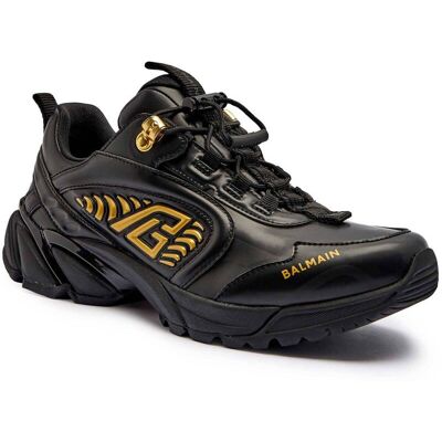 Balmain Sneakersy czarny 44 Balmain Sneakersy czarny 44