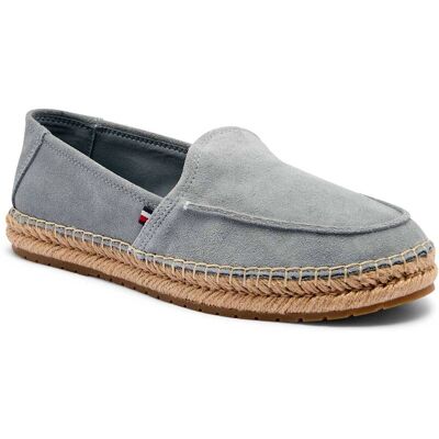 Tommy Hilfiger Espadryle zamsz szary 41 Tommy Hilfiger Espadryle zamsz szary 41