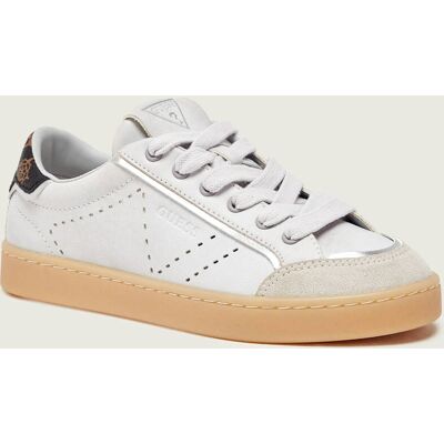 Guess Skórzane sneakersy JHELL zamsz szary 39 Guess Skórzane sneakersy JHELL zamsz szary 39