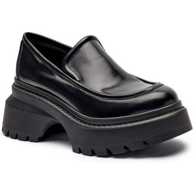 Michael Kors Skórzane loafersy SHILOH czarny 38,5 Michael Kors Skórzane loafersy SHILOH czarny 38,5