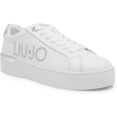 Liu Jo Skórzane trampki SILVIA 65 biały 36 Liu Jo Skórzane trampki SILVIA 65 biały 36
