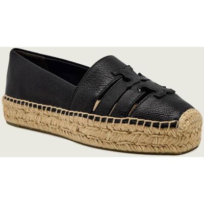 TORY BURCH Skórzane espadryle INES czarny 36 TORY BURCH Skórzane espadryle INES czarny 36