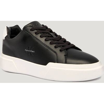 Calvin Klein Skórzane sneakersy czarny 46 Calvin Klein Skórzane sneakersy czarny 46