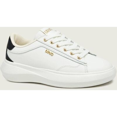 Liu Jo Skórzane sneakersy CASPER 01 biały 36 Liu Jo Skórzane sneakersy CASPER 01 biały 36