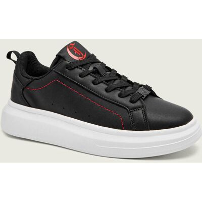 Just Cavalli Skórzane sneakersy FONDO URSA DIS. 3 czarny 41 Just Cavalli Skórzane sneakersy FONDO URSA DIS. 3 czarny 41
