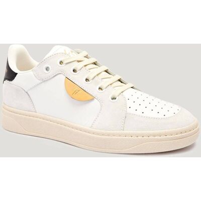 Giuseppe Zanotti Skórzane sneakersy POWER biały 44 Giuseppe Zanotti Skórzane sneakersy POWER biały 44