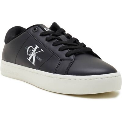 Calvin Klein Jeans Skórzane sneakersy CLASSIC CUPSOLE czarny 41 Calvin Klein Jeans Skórzane sneakersy CLASSIC CUPSOLE czarny 41