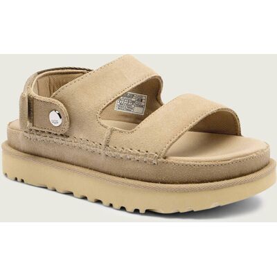UGG Sandały 2w1 W GoldenStar Glide zamsz beżowy 38 UGG Sandały 2w1 W GoldenStar Glide zamsz beżowy 38