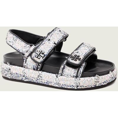 TORY BURCH Sandały KIRA z dodatkiem skóry multikolor 39 TORY BURCH Sandały KIRA z dodatkiem skóry multikolor 39