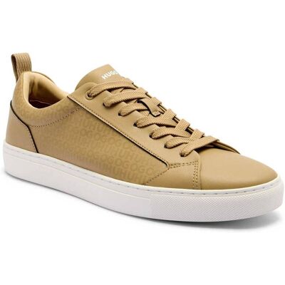HUGO Sneakersy Morrie_Tenn_mono_N brązowy 41 HUGO Sneakersy Morrie_Tenn_mono_N brązowy 41