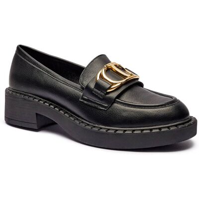 TWINSET Loafersy czarny 36 TWINSET Loafersy czarny 36