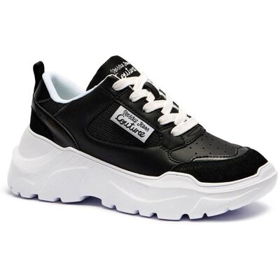 Versace Jeans Couture Sneakersy FONDO SPEEDTRACK DIS. SC2 zamsz czarny 39 Versace Jeans Couture Sneakersy FONDO SPEEDTRACK DIS. SC2 zamsz czarny 39